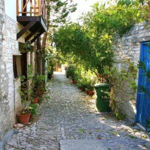Cozy Street in Lania